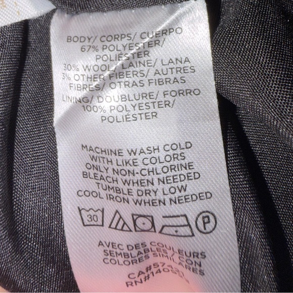 LOFT Petite Multicolor Wool Blend Skirt - Picture 5 of 6